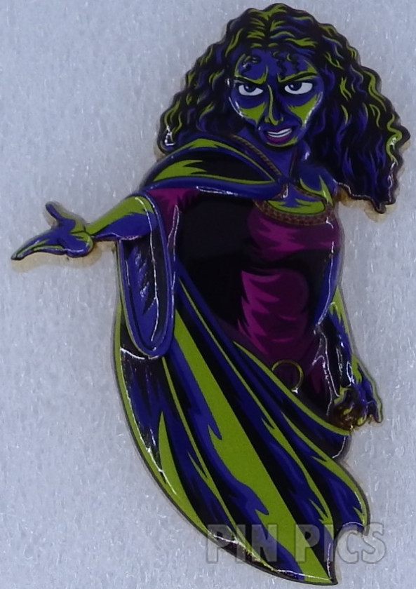 WDCS - Mother Gothel - Neon Villains - D23 Expo 2024 - Mystery - Blacklight - Tangled