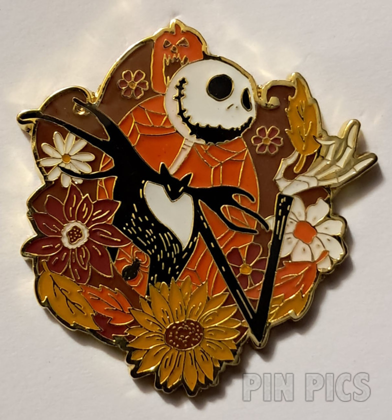 Loungefly - Jack Skeleton - Nightmare Before Christmas Autumn Floral - Boxlunch