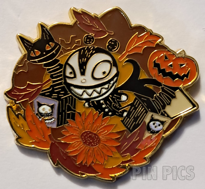 Loungefly - Scary Teddy - Nightmare Before Christmas Autumn Floral - Boxlunch