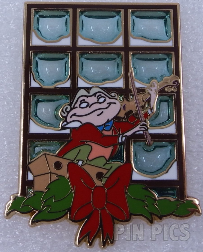 Mister Toad as Fezziwig - Advent Calendar - Mickey's Christmas Carol - Stained Glass - Adventures of Ichabod and Mr Toad