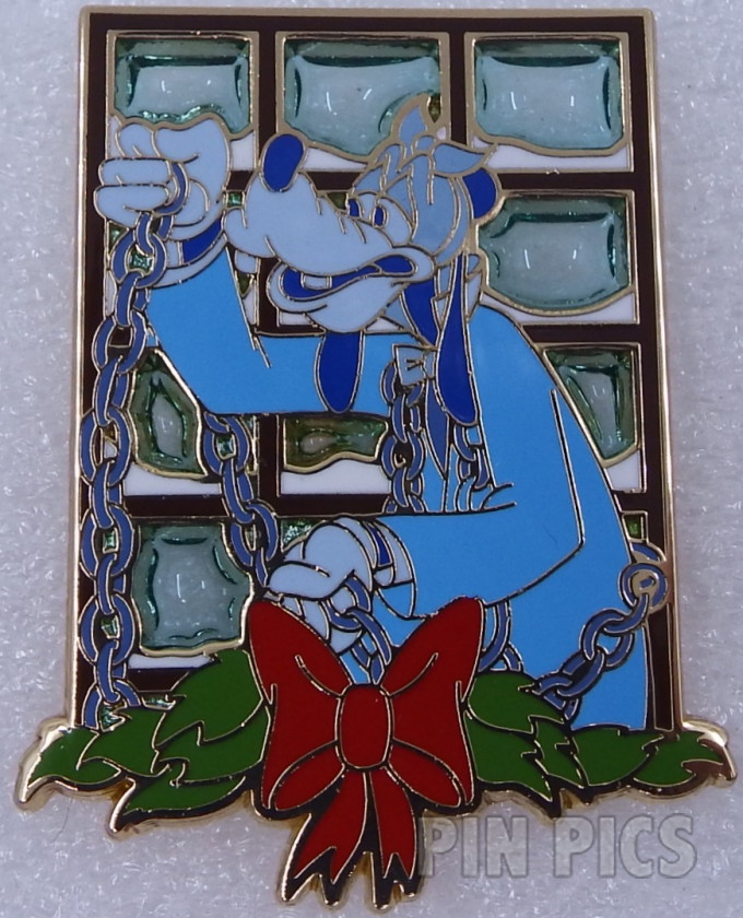 Goofy as Marley's Ghost - Advent Calendar - Mickey's Christmas Carol - Stained Glass