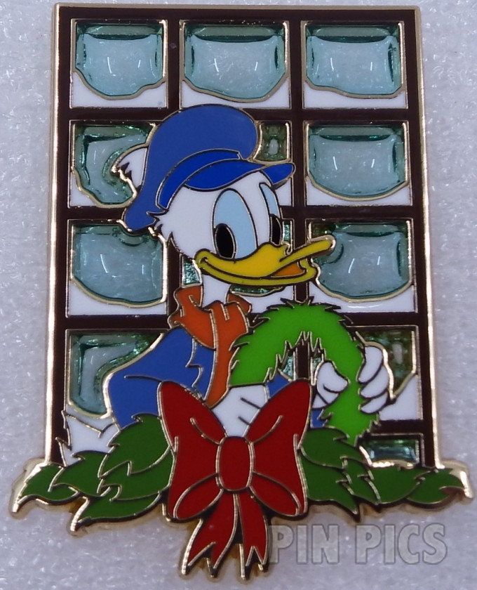 Donald Duck - Advent Calendar - Mickey's Christmas Carol - Stained Glass