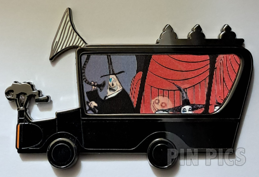 Loungefly - Mayor, Lock, Shock and Barrel  - Mayor's Lenticular Car - Nightmare Before Christmas  - Boxlunch - jumbo