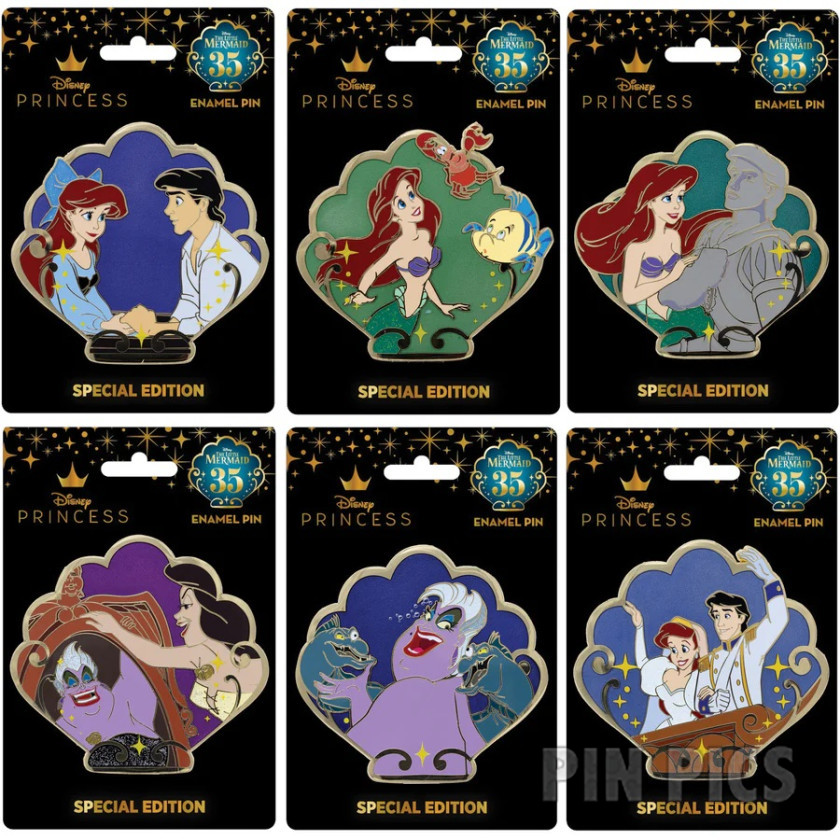 PALM - Little Mermaid - 35th Anniversary Set