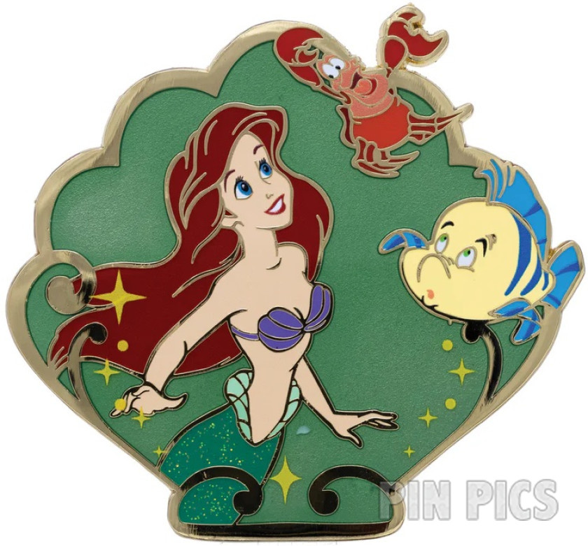 PALM - Ariel, Flounder, Sebastian - 35th Anniversary - Little Mermaid