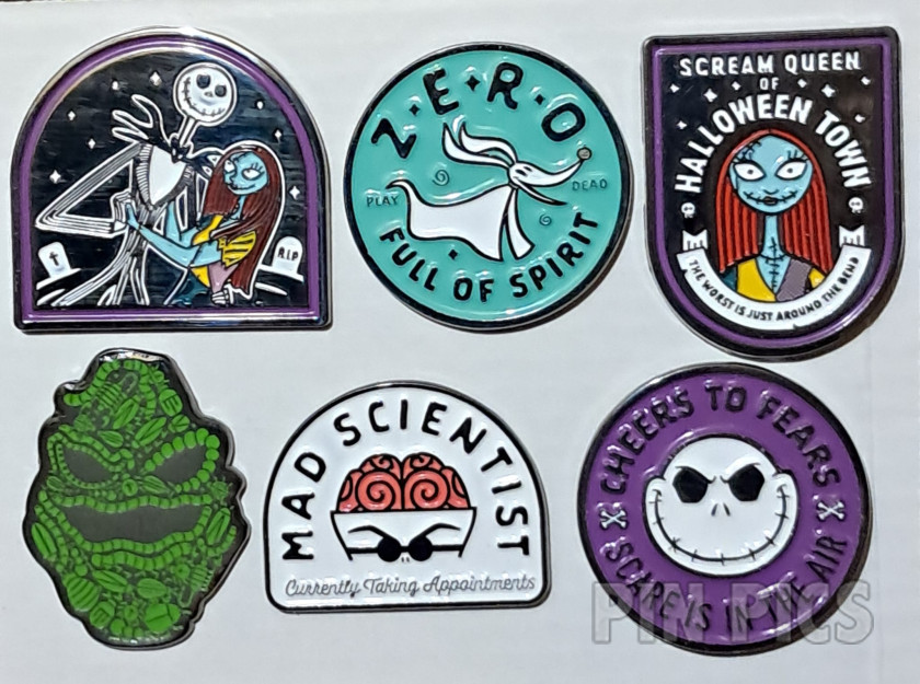 Hot Topic - Character Patches - Nightmare Before Christmas - Mystery