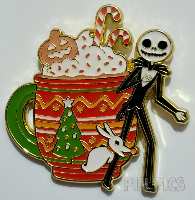 Loungefly - Jack Skellington and Zero- Peppermint Mocha - Holiday 30th Anniversary - BoxLunch