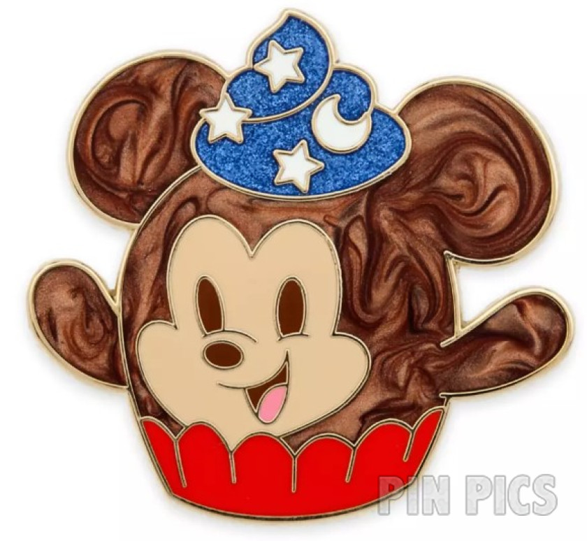 DIS - Sorcerer Mickey - Chocolate Mousse Cupcake - Munchlings - Marbled