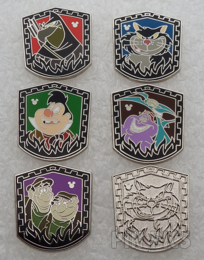 WDW - Villainous Sidekicks Set - Hidden Mickey 2014