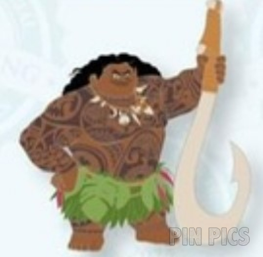 DLP - Maui - Holding Magic Hook - Moana 2