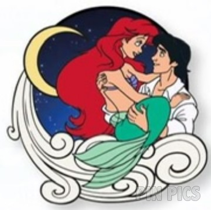 DLP - Eric Holding Ariel - Moon - Little Mermaid