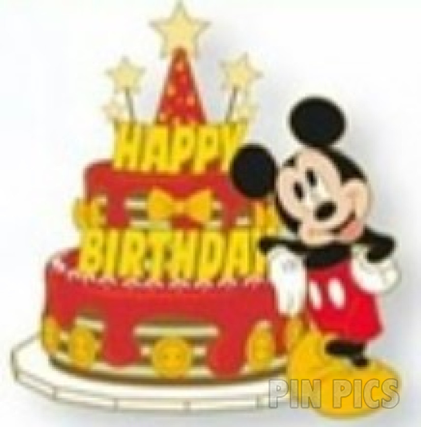 DLP - Mickey Mouse - Happy Birthday Cakes