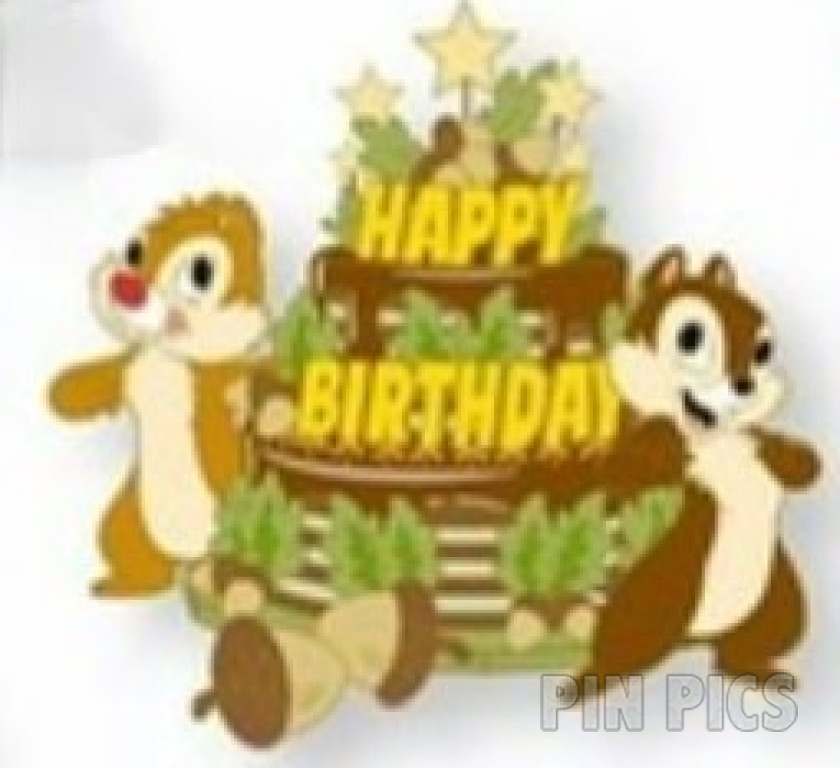 DLP - Chip and Dale - Happy Birthday Cakes