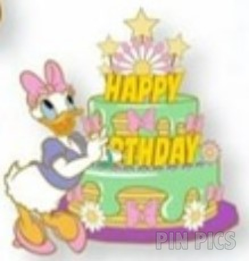 DLP - Daisy Duck - Happy Birthday Cakes