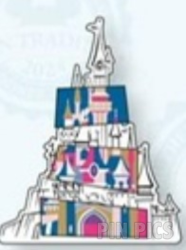 DLP - Sleeping Beauty Castle - Pink and Blue