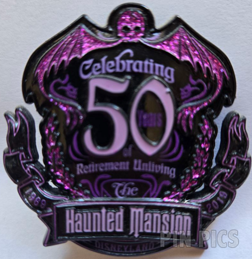 DL - Celebrating 50 Years of Retirement Unliving - Haunted Mansion 50th Anniversary - 1969 - 2019