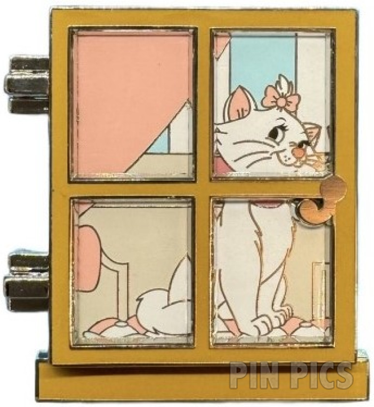 DPB - Marie - Disney Cats in Windows - Hinged - Aristocats