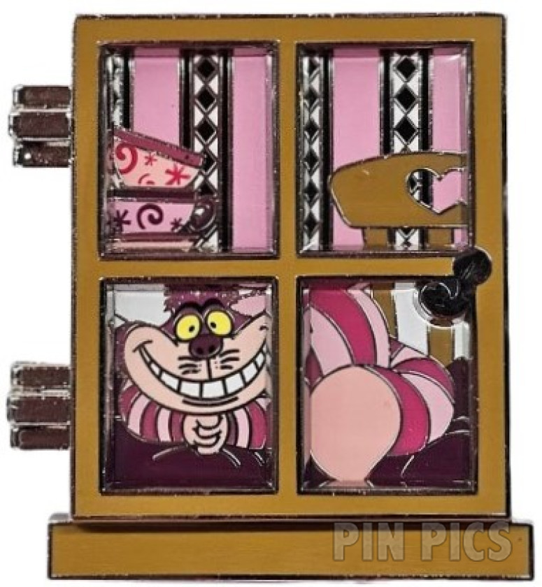 DPB - Cheshire Cat - Disney Cats in Windows - Hinged - Alice in Wonderland