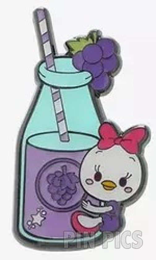 Loungefly - Daisy Duck - Grape - Mickey and Friends Fruit Juice Bottles - Chibi - Mystery - Hot Topic