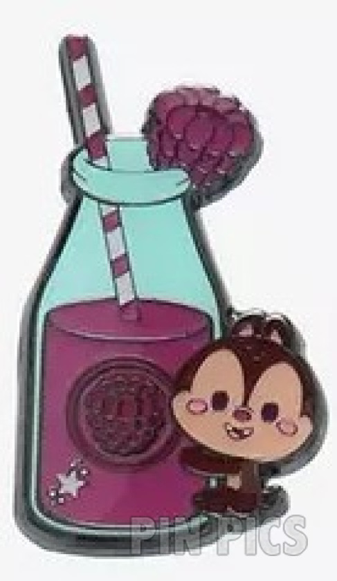 Loungefly - Dale - Raspberry - Mickey and Friends Fruit Juice Bottles - Chibi - Mystery - Hot Topic