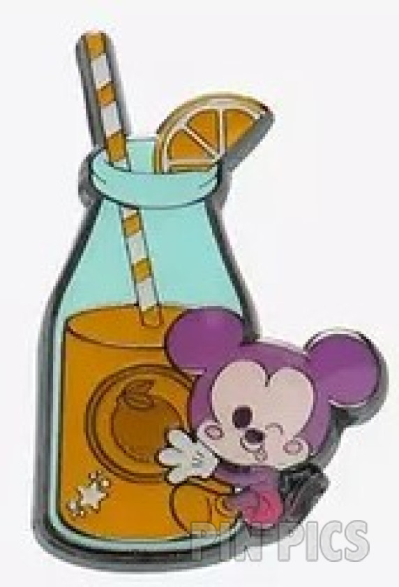 Loungefly - Mickey - Lemonade - Mickey and Friends Fruit Juice Bottles - Chibi - Mystery - Hot Topic