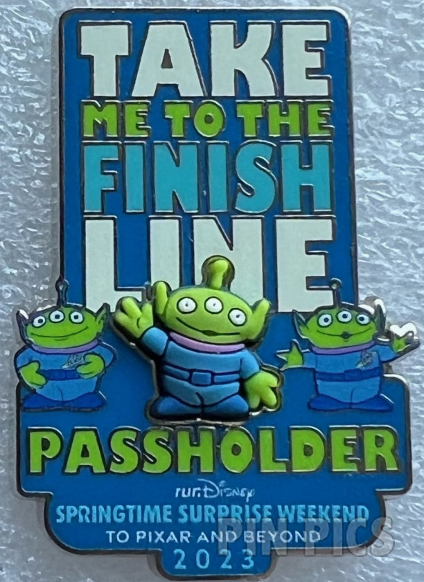 WDW - LGM Aliens - runDisney 2023 - Springtime Surprise Weekend - Take Me to the Finish Line -  Passholder - Toy Story