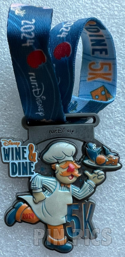 WDW – Swedish Chef - Finisher's Medal Replica - Wine and Dine 5K 2024 – runDisney – Muppets