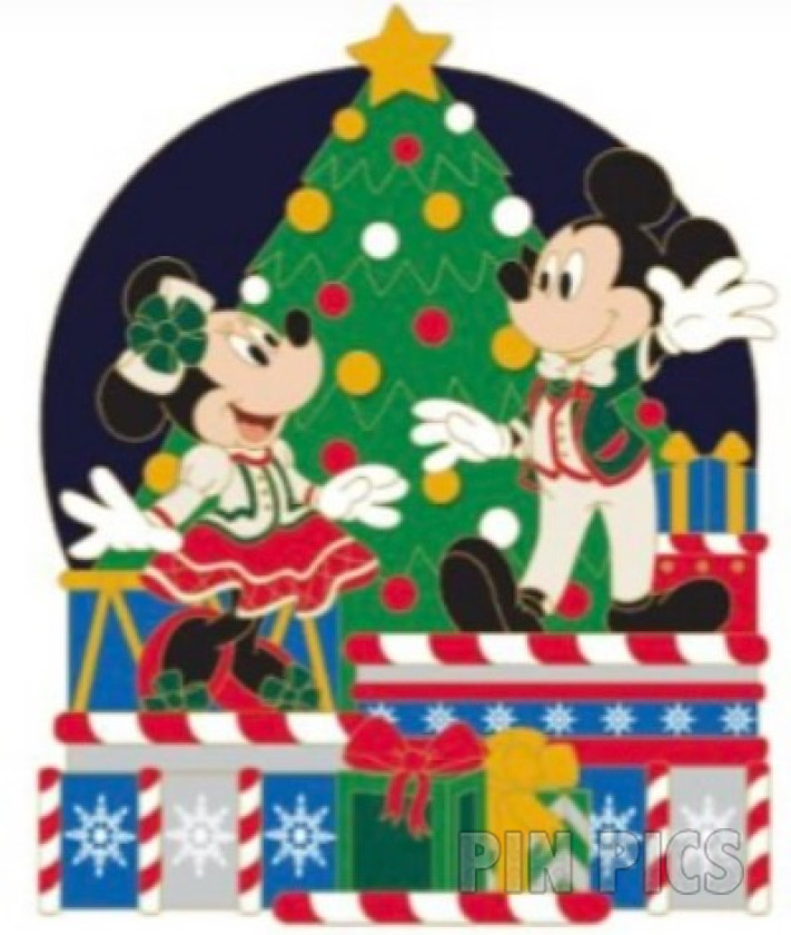 Mickey and Minnie on Float - Completer - Christmas Holiday Parade Collection