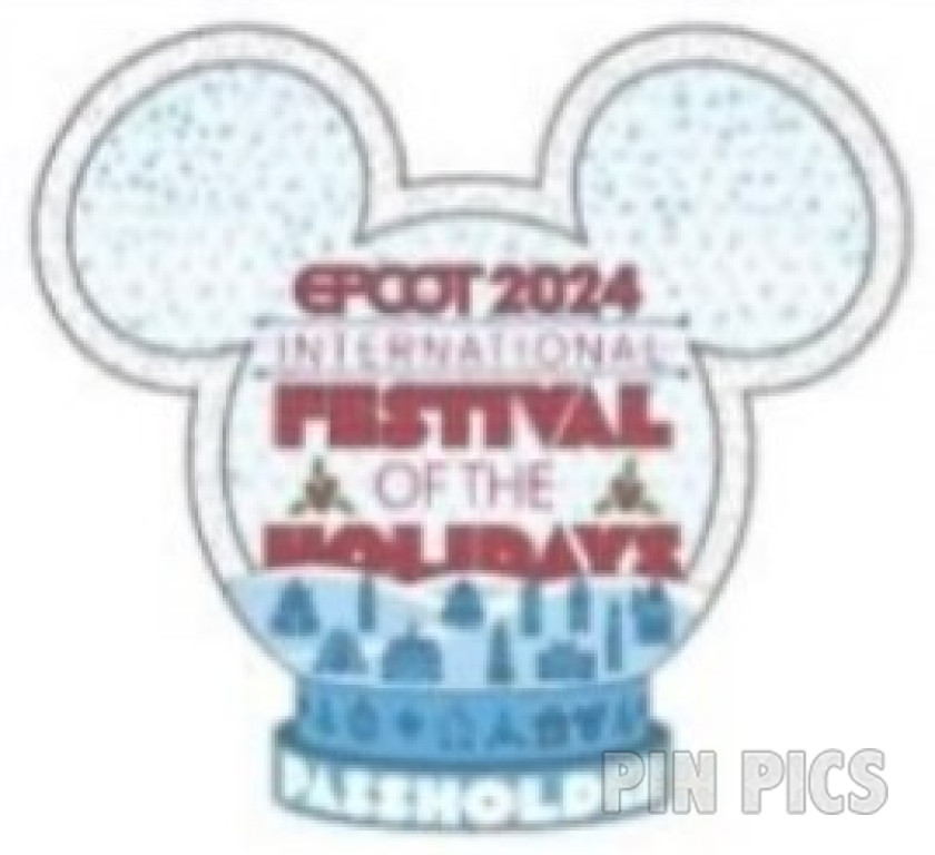 WDW - Snowglobe - EPCOT 2024 Festival of the Holidays - Passholder