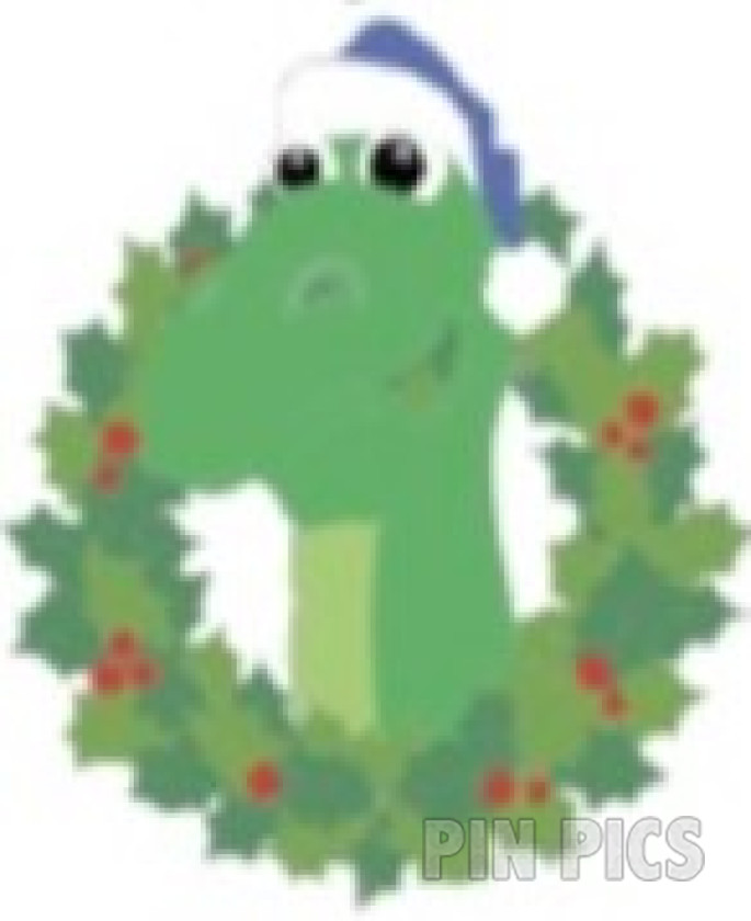 DL - Al the Alligator - It's a Small World Animals - Mystery - Christmas Holiday Wreath Collection