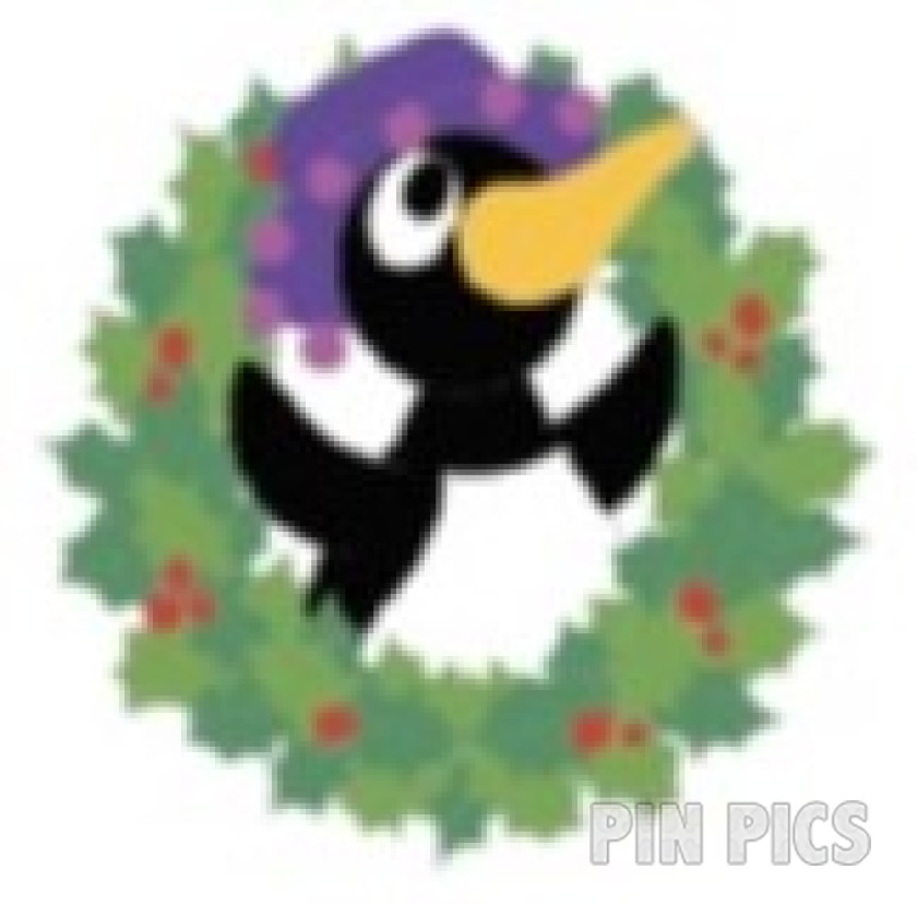 DL - Penguin - It's a Small World Animals - Mystery - Christmas Holiday Wreath Collection