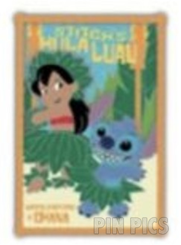 Lilo and Stitch - It's Showtime Posters - October - Hula Luau