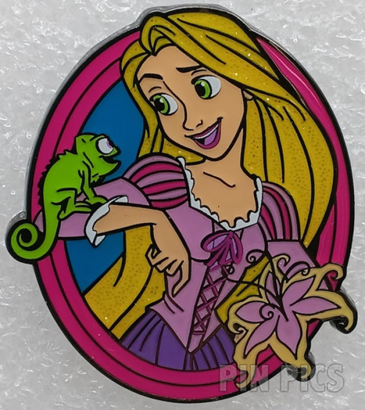 Loungefly - Rapunzel and Pascal - Glitter - Glow Under Black Light - Tangled - BoxLunch