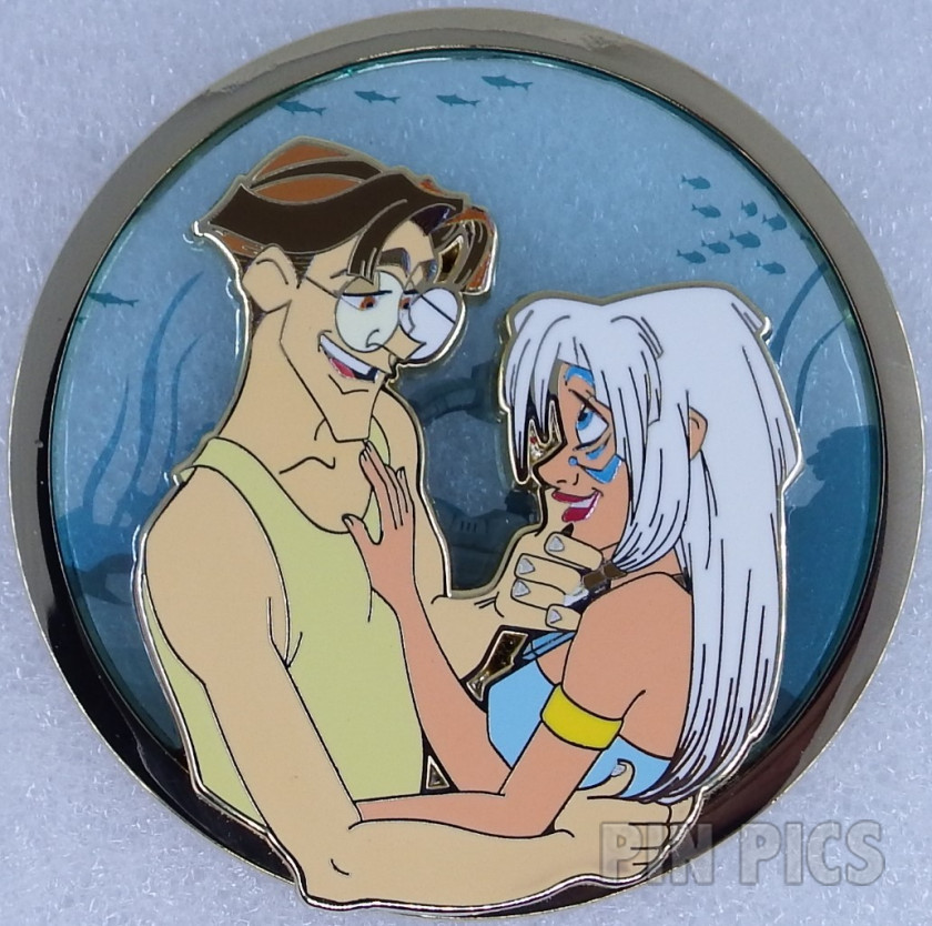 Artland - Milo and Kida - Stained Glass  - Atlantis