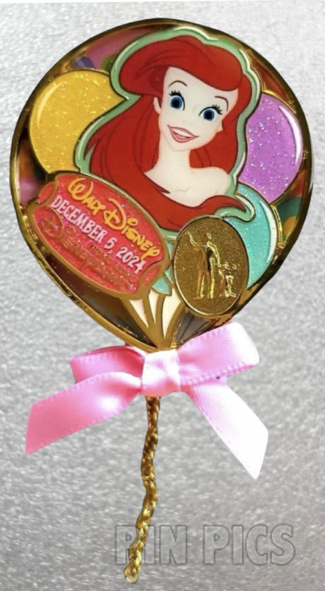 HKDL - Ariel - Walt Disney's Birthday 2024 - Balloons - Little Mermaid