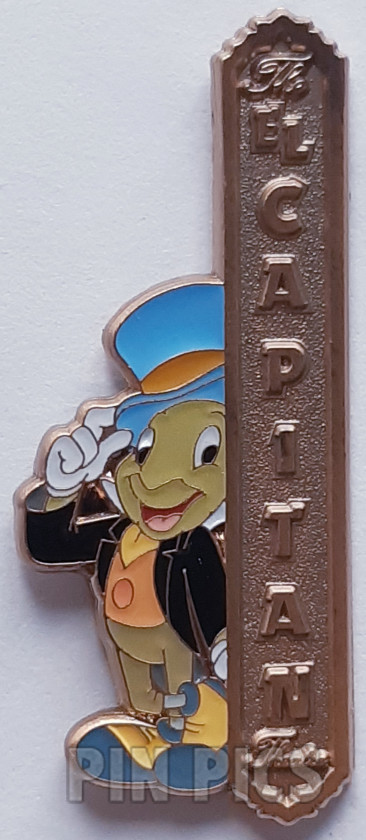 DSSH - JIminy Cricket - El Capitan Theatre Characters - D23 Expo 2024 - Sign - Pinocchio