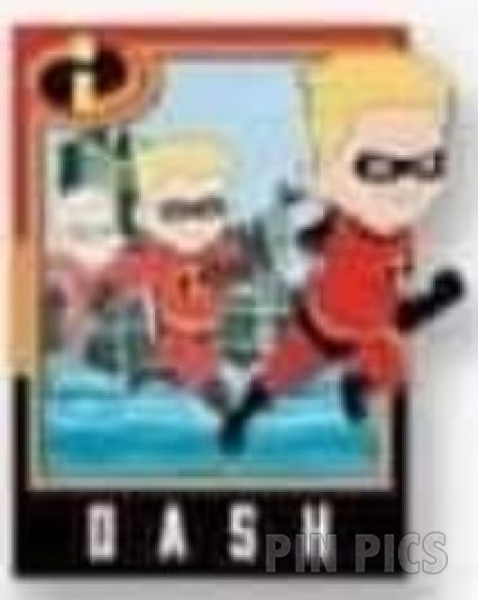 WDI - Dash - Incredibles Character Frames - 20th Anniversary - Pixar