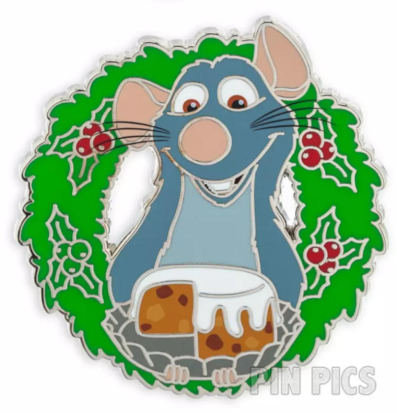 Remy with Fruitcake - Character Wreaths and Treats - Christmas Holiday 2024 - Mystery - Ratatouille - Pixar