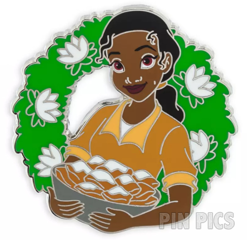 Tiana with Beignets - Character Wreaths and Treats - Christmas Holiday 2024 - Mystery - Princess and the Frog