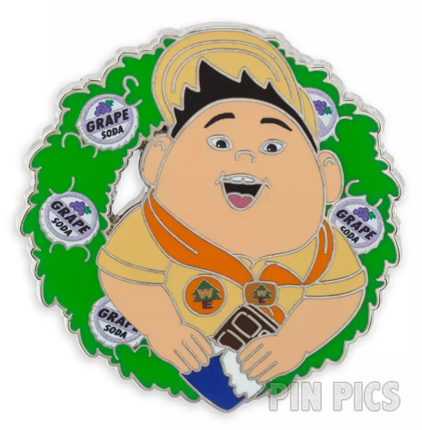 Russell with Chocolate Bar - Character Wreaths and Treats - Christmas Holiday 2024 - Mystery - UP - Pixar