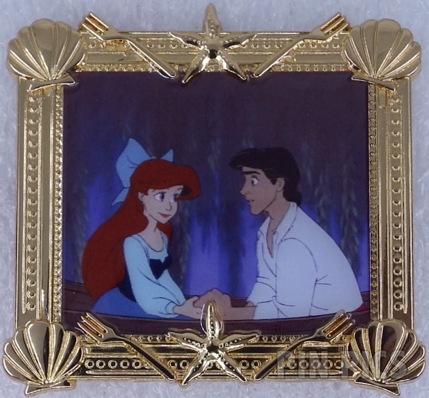 GoPinPro - Ariel and Eric - Kiss the Girl Scene - Picture Perfect Frames - Little Mermaid