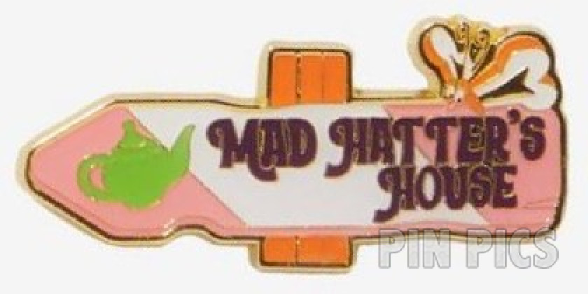 Loungefly - Butterfly - Mad Hatter's House - Alice in Wonderland Signs - Mystery - BoxLunch