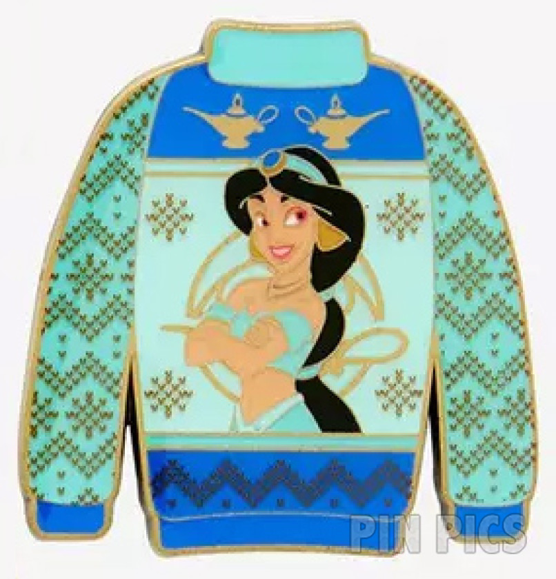 Loungefly - Jasmine - Princess Sweaters - Mystery - Aladdin - Hot Topic