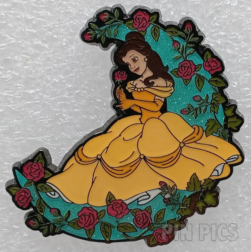 Loungefly - Belle - Princess Moon - Glittery Moon - Mystery - Beauty and the Beast - Hot Topic