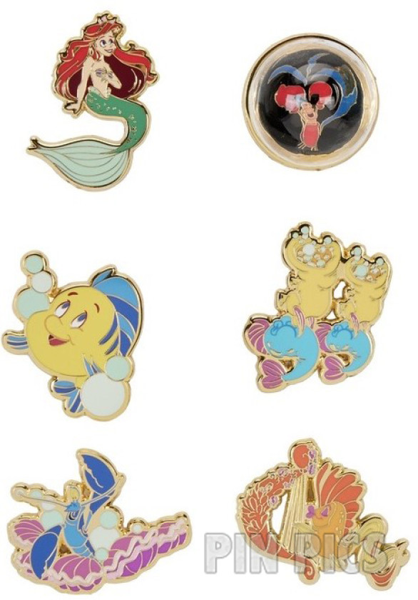 Loungefly - Under the Sea Set - Mystery - Little Mermaid