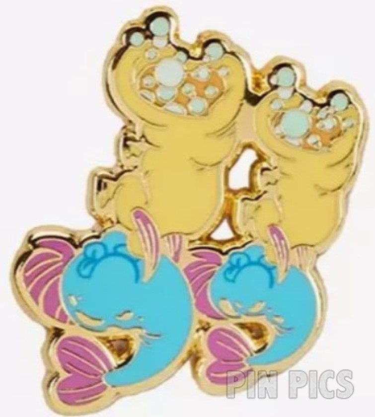 Loungefly - Blue Bass Playing Brass - Under the Sea - Mystery - Little Mermaid