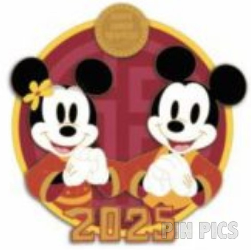 Mickey and Minnie Mouse - Lunar New Year 2025