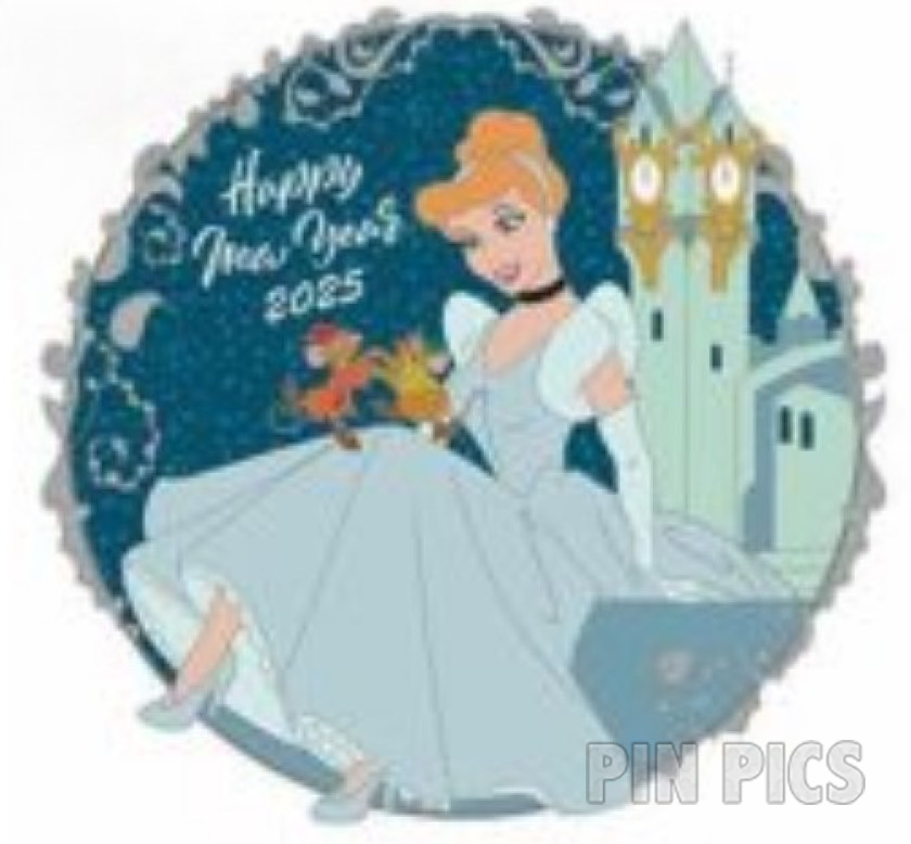 Cinderella, Jaq, Gus - Happy New Year 2025