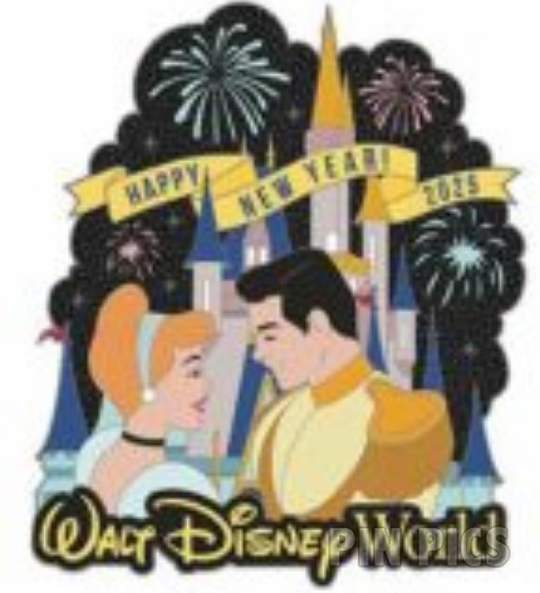 WDW - Cinderella and Prince Charming - Happy New Year 2025