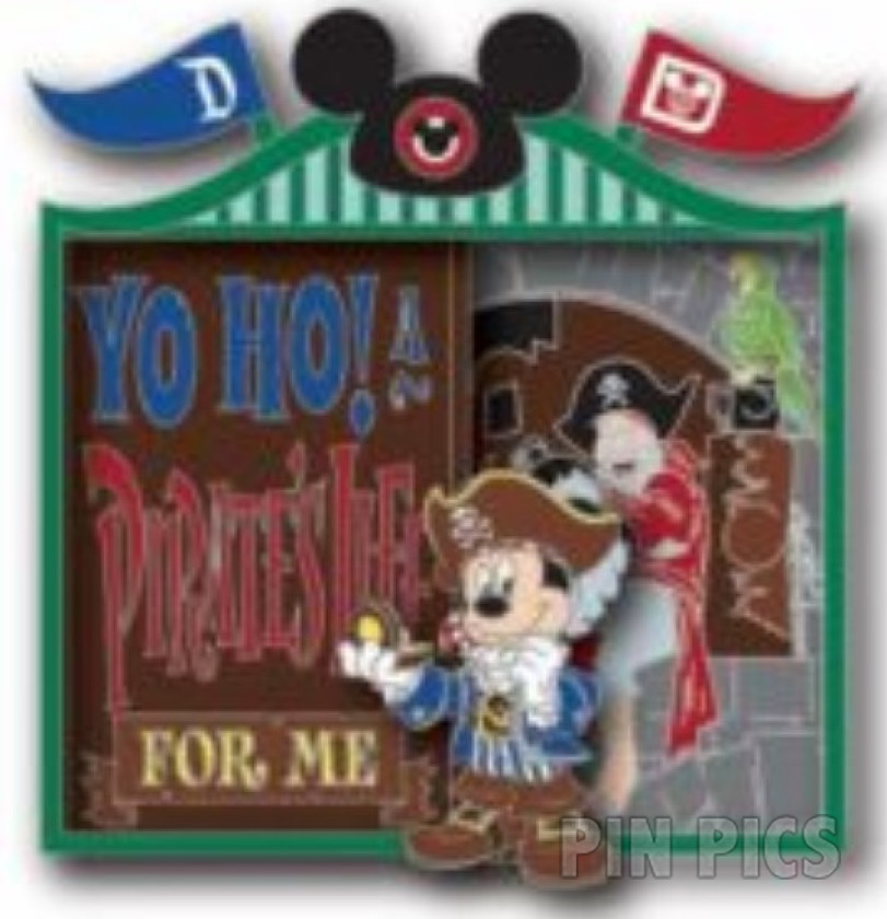 Mickey Mouse - Pirates of the Caribbean - Bicoastal Adventures - Yo Ho Pirate's Life for Me - Slider